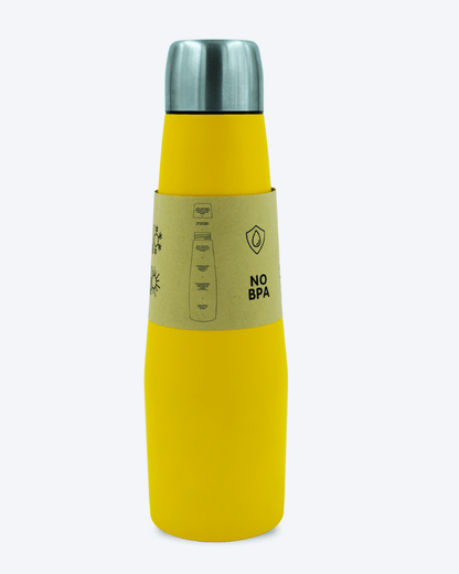 Personalised Funk Bottle Yellow