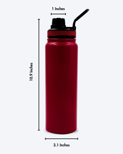 Personalised Jumbo Bottle Red