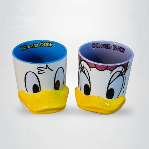 Donald Duck & Daisy Duck Character Face Mug Set – Disney