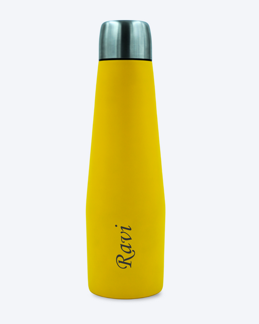 Personalised Funk Bottle Yellow