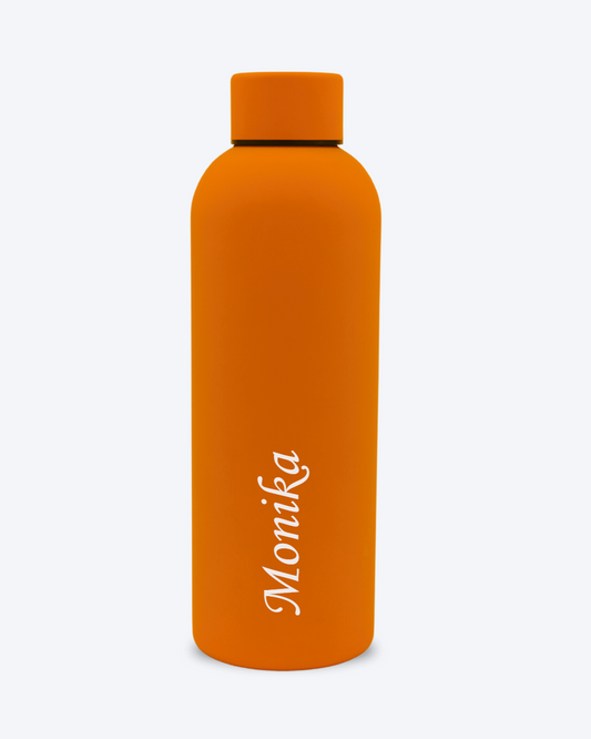Personalised Derby Bottle Orange