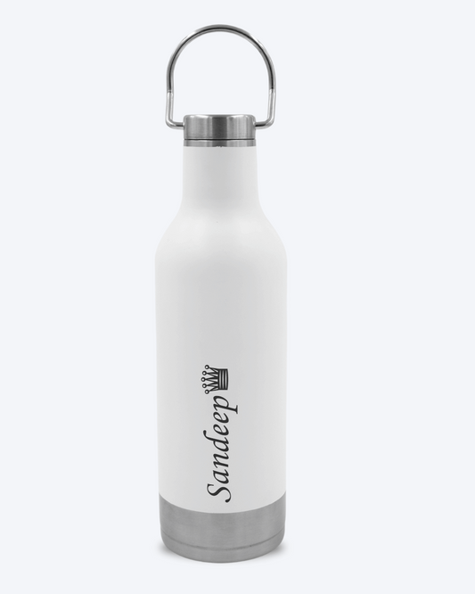 Personalised Camper Bottle White