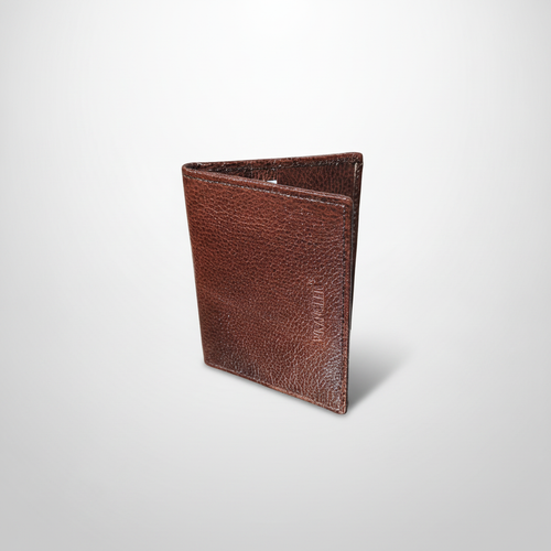 Wrangler Genuine Leather Card Holder – Rich Brown