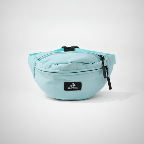 Hd8788 Mint Green Puffer Crossbody Fanny Pack Bag