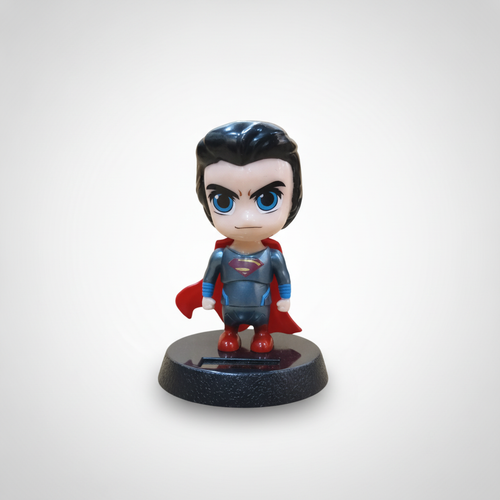 Superman Chibi Mini Figure – DC Comics Collectible Bobblehead