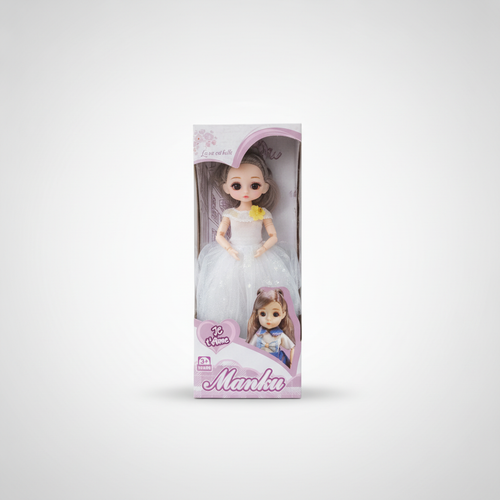 Manku Je t'Aime Princess Doll – Elegant Wedding Dress