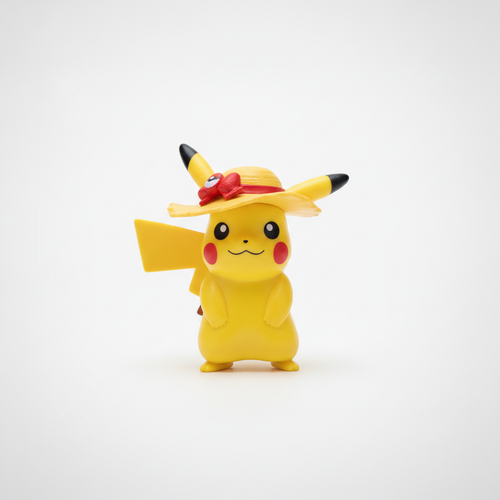 Pikachu with Van Gogh Hat Collectible Figure