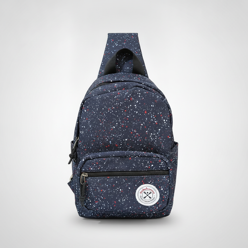 Rohikazua Splatter Print Mini Backpack – Black