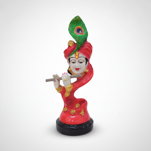 Lord Krishna Flute Player Polyresin Statue – 11.5 Inch