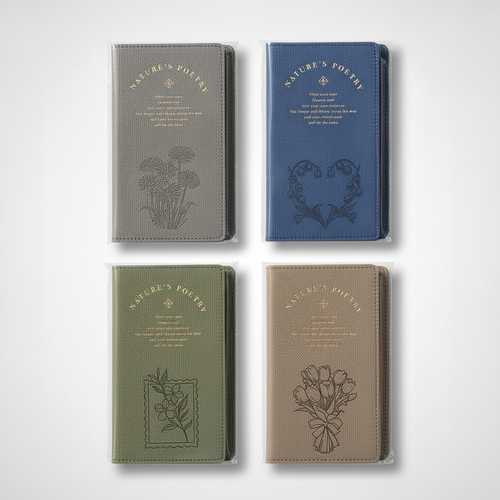 Nature's Poetry Diary – Embossed Floral Journal