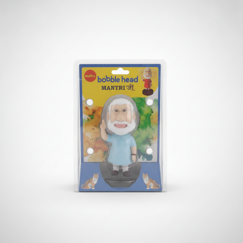 Buddyz Mantri Ji Bobblehead – Collectible Nodding Figure