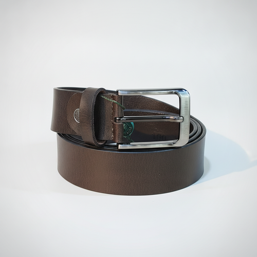 Wrangler Classic Brown Leather Belt – 100 CM