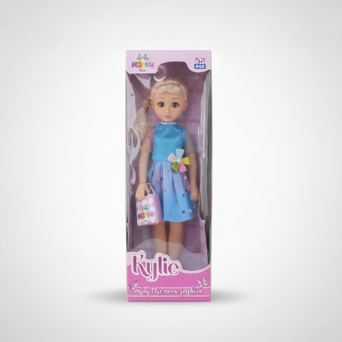 Kylie Fashion Doll with Eye Blinking Feature by Manku Toys