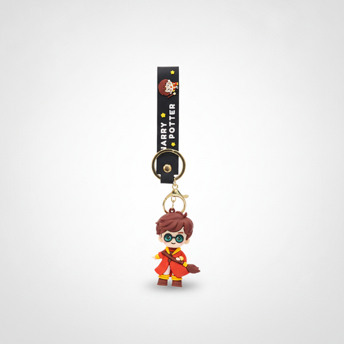Harry Potter Quidditch Chibi Keychain with Wristlet Strap