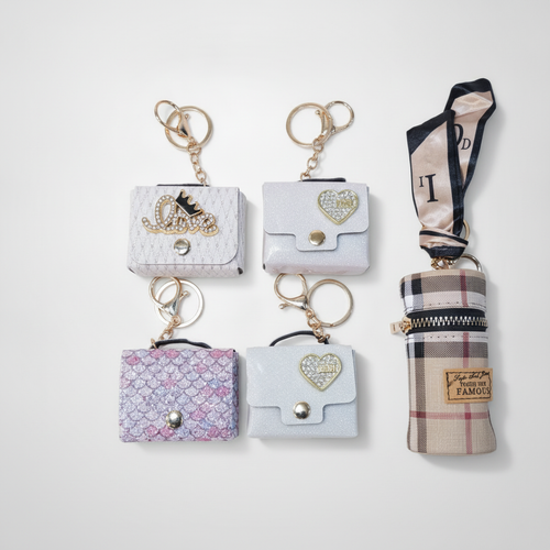 Mini Handbag Keychains – Cute Purse Charm Accessories
