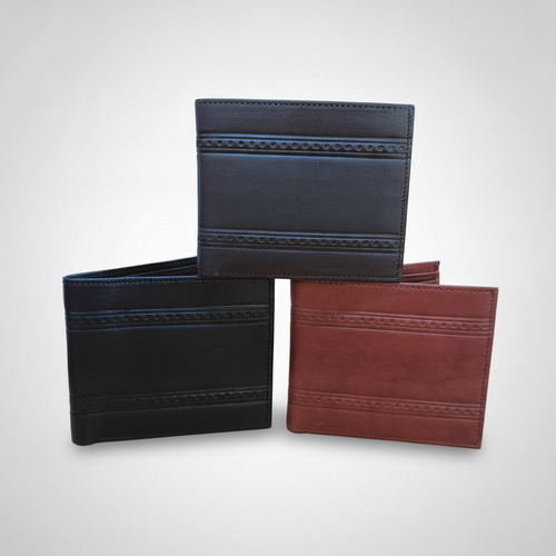 Wrangler Men's Bifold Leather Wallet – 3 Colors