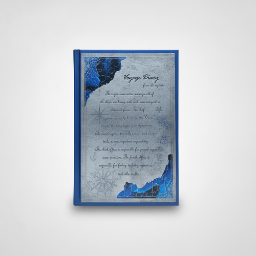 Voyage Diary – Captain's Nautical Hardcover Journal