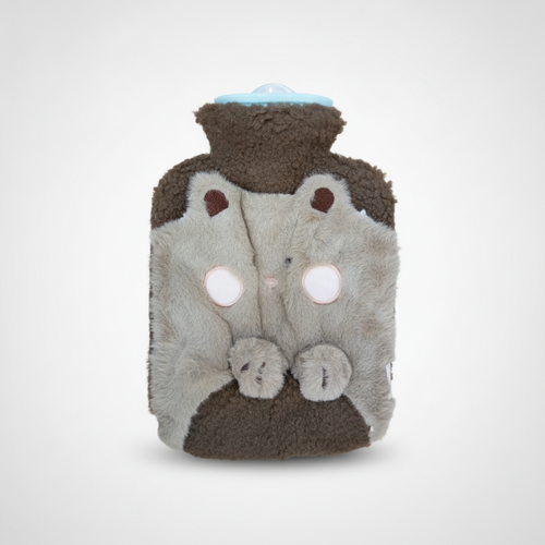 Cute Cat Paw Plush Hot Water Bottle with Fluffy Cover