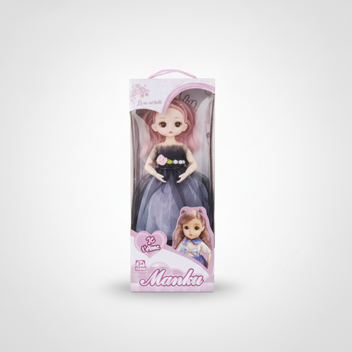 Manku Fashion Doll – Elegant Ball Gown Princess Toy for Girls