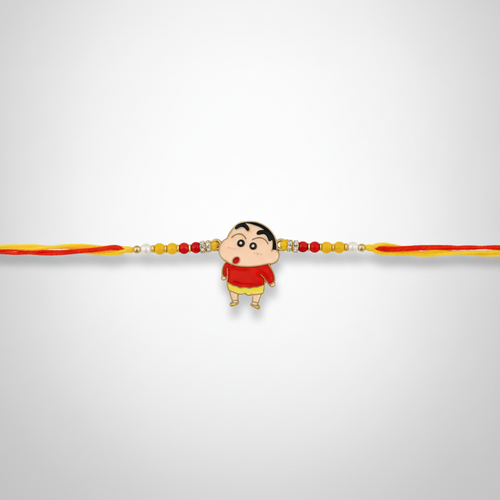 Shinchan Kids Rakhi – Cute Cartoon Charm Bracelet