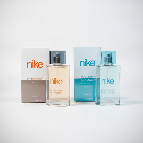 Nike Up or Down Eau de Toilette – His & Hers Set (75ml)