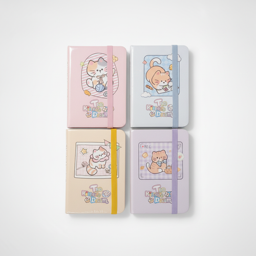 The Kitten's Dream Mini Diary Notebook – Kawaii Cat Journal