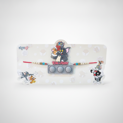 Tom & Jerry Pop-It Rakhi for Kids by Shreeji