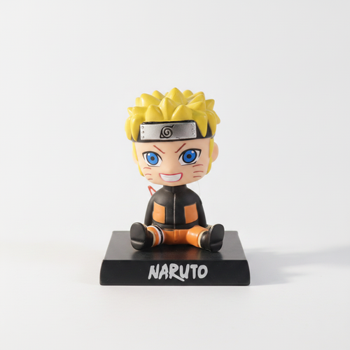 Naruto Uzumaki Chibi Bobblehead Figure with Display Base