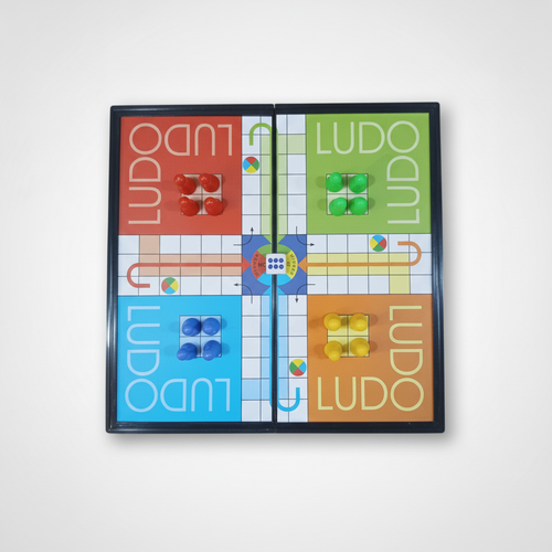 Magnetic Ludo Board Game – Foldable & Travel-Friendly