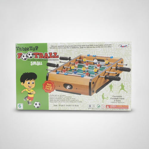 Annie TableTop Football Game – Small Foosball Table for Kids