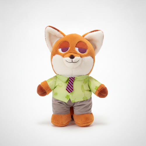 Zootopia-Inspired Nick Wilde Fox Plush Toy Bag