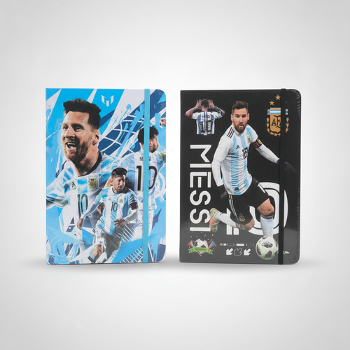 Messi Argentina Hardcover Diary Notebook – Fan Edition
