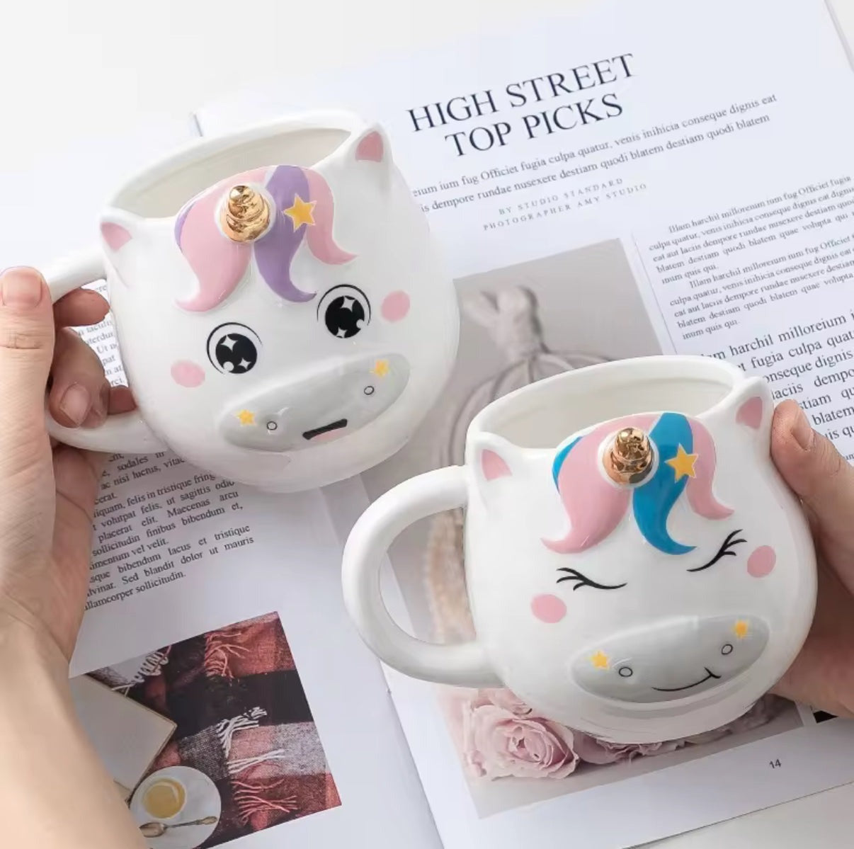 Unicorn Golden Horn Mug