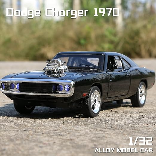 Fast & Furious Dodge Challenger Model Openable Doors & Light, Music