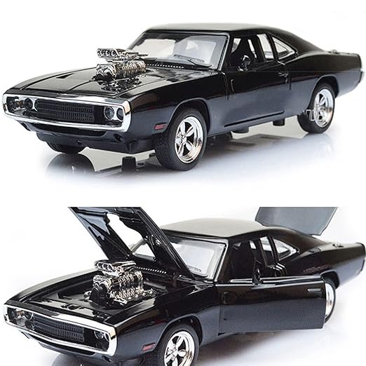 Fast & Furious Dodge Challenger Model Openable Doors & Light, Music