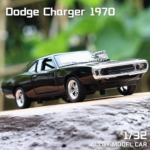 Fast & Furious Dodge Challenger Model Openable Doors & Light, Music
