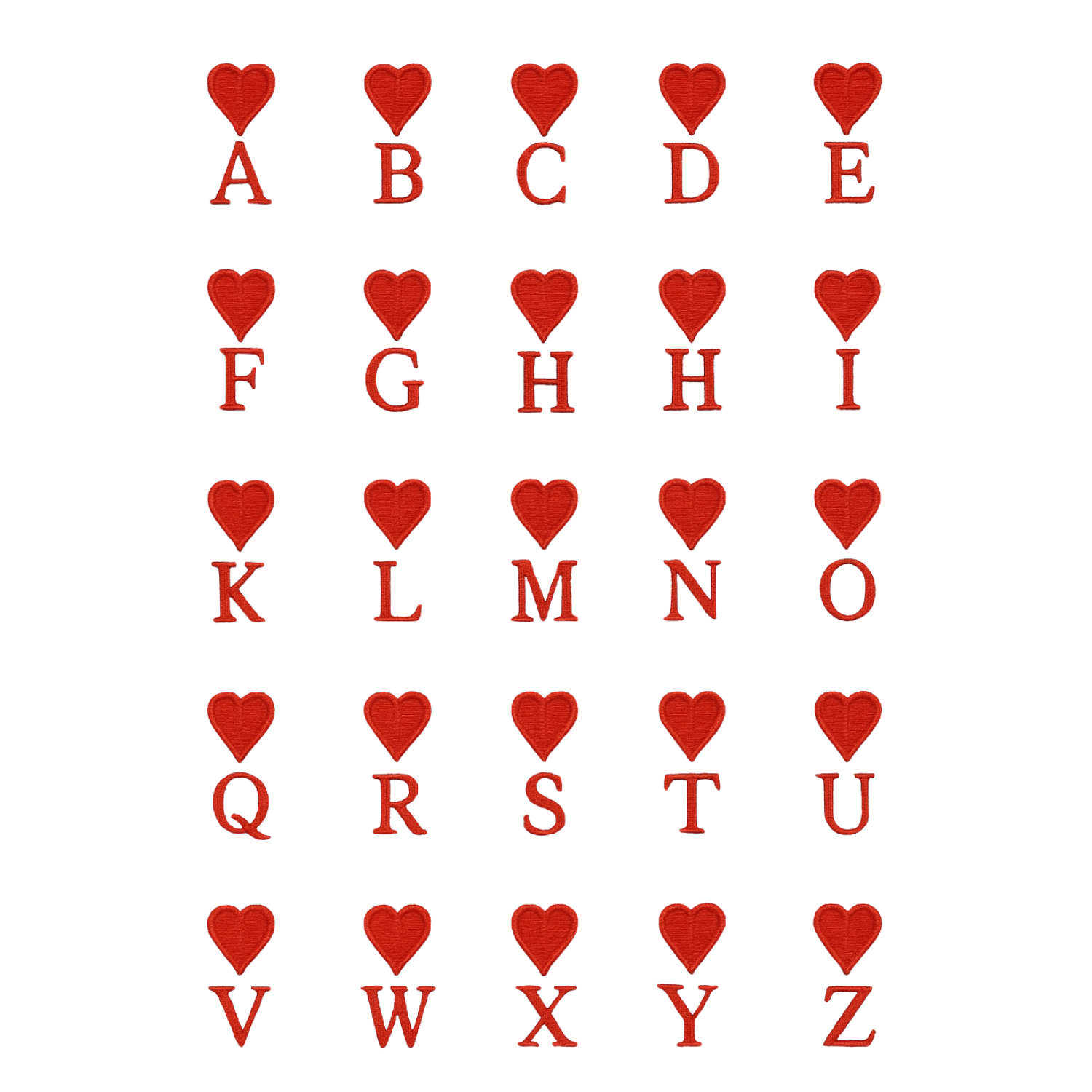 Name Initial Embroidery T-Shirt | All Letters Available | Unisex T-Shirt