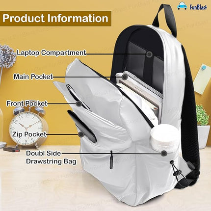 Sling Bag Men and  Women Sling Bag Backpack Lightweight Water Resistant