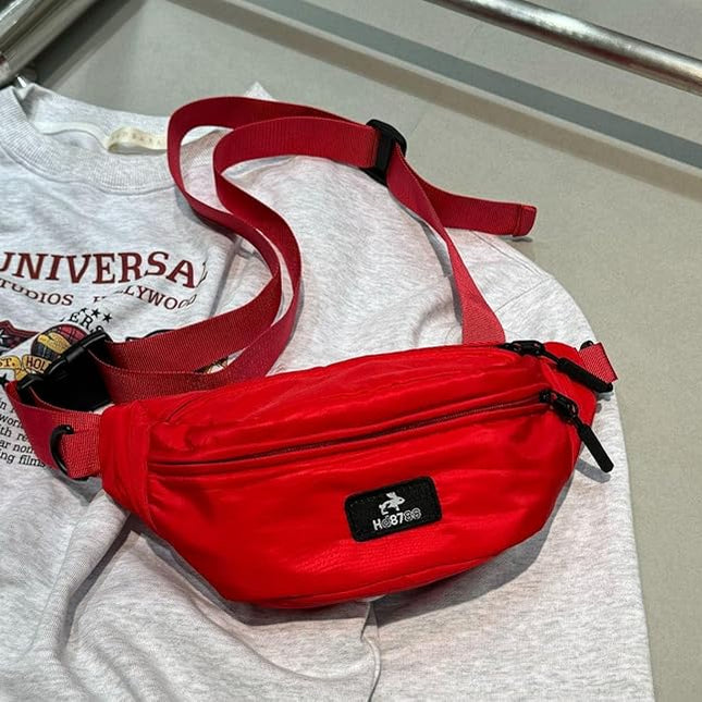 Unisex Waist Bag for Men & Women – Lightweight Crossbody Sling