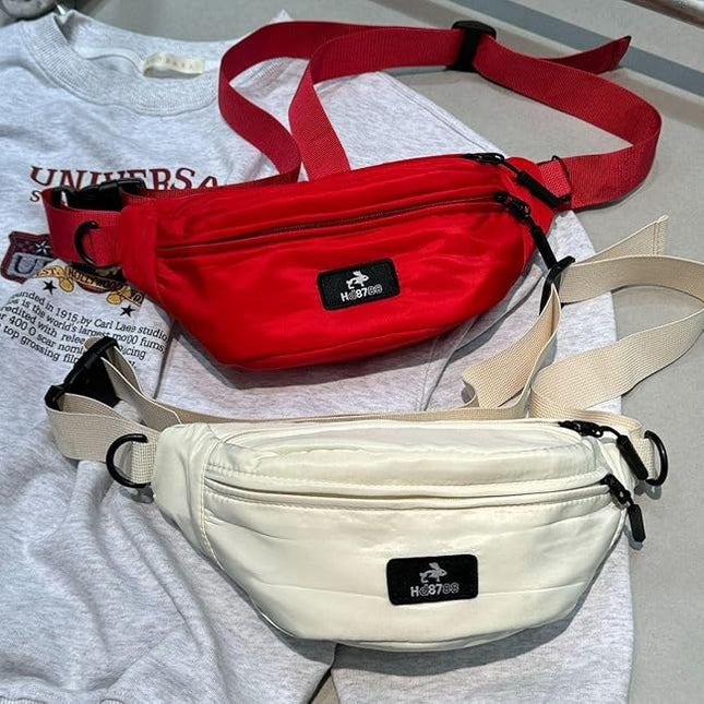 Unisex Waist Bag for Men & Women – Lightweight Crossbody Sling