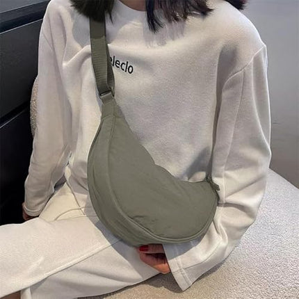 Crescent Bag Half-moon Shaped Crossbody Shoulder Bag