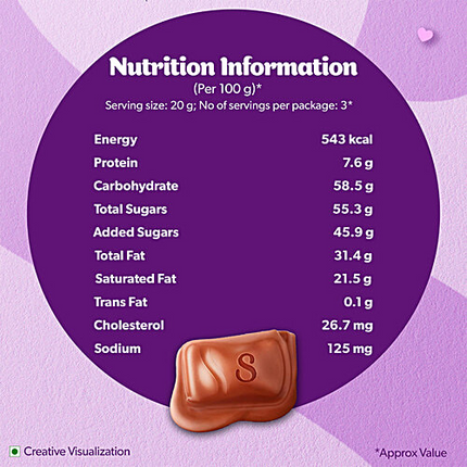Cadbury Dairy Milk Silk Milk Chocolate Bar 55g