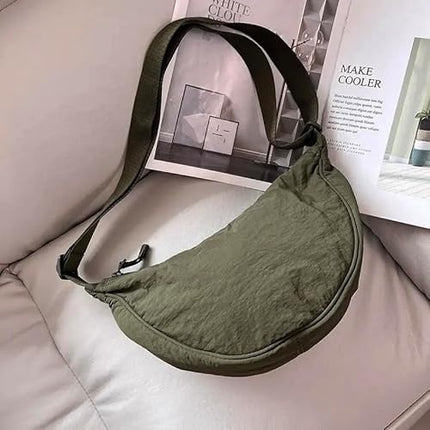 Crescent Bag Half-moon Shaped Crossbody Shoulder Bag