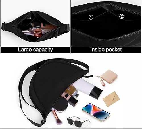 Crescent Bag Half-moon Shaped Crossbody Shoulder Bag