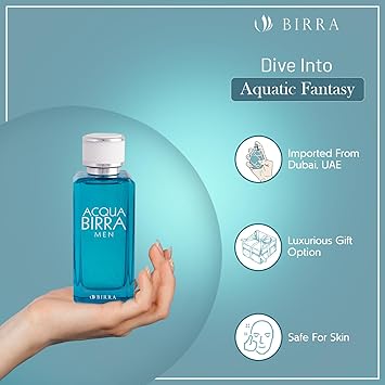 Acqua Birra Men EDP (100 ml) | Luxurious Long-Lasting Fragrance