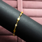 Black Circle Bracelet