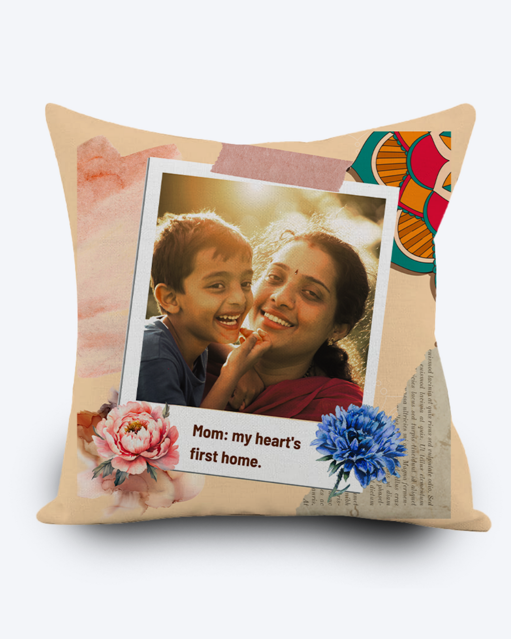 Mom My Heart Cushion