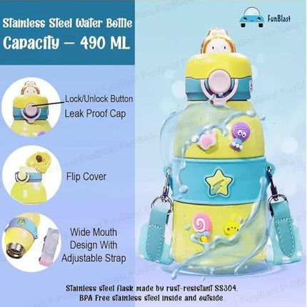 Q- Bunny Peilijia Stainless Steel Water Bottle