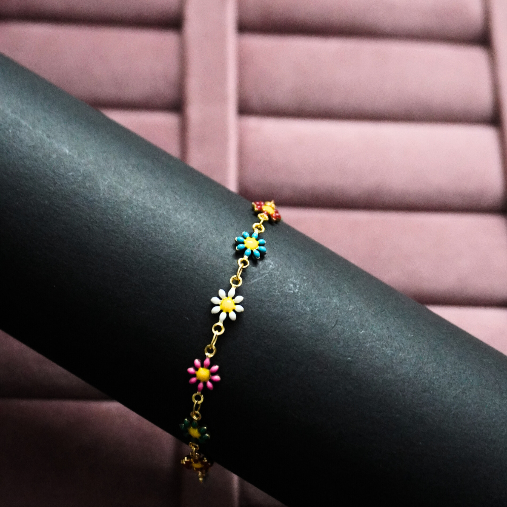 Black Circle Bracelet