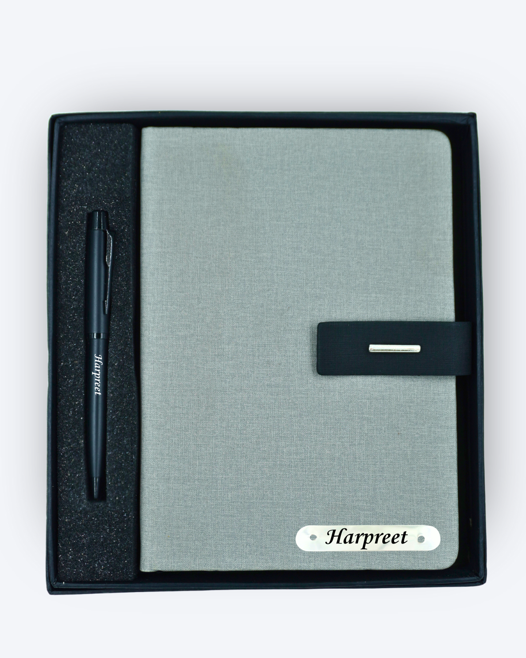 Personalised Fabtex Notebook & Pen Combo